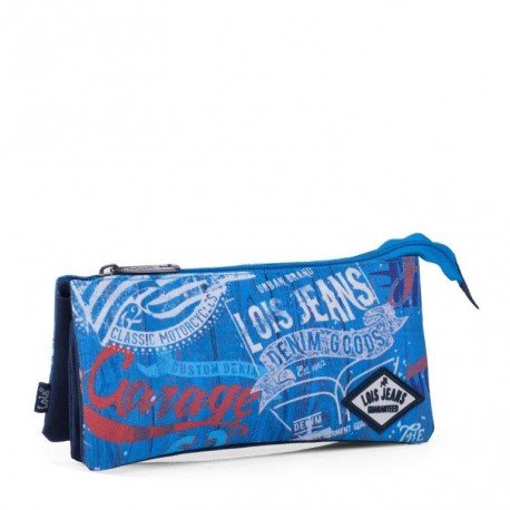 Portatodo Triple LOIS Azul