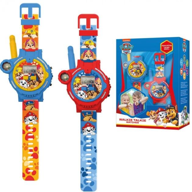 RELOJ WALKIE TALKIE 2 EN 1 PAW PATROL