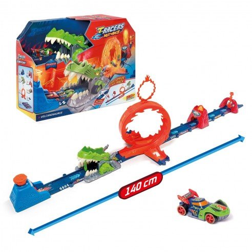 T-RACERS MIX 'N RACE VOLCANOSAURUS