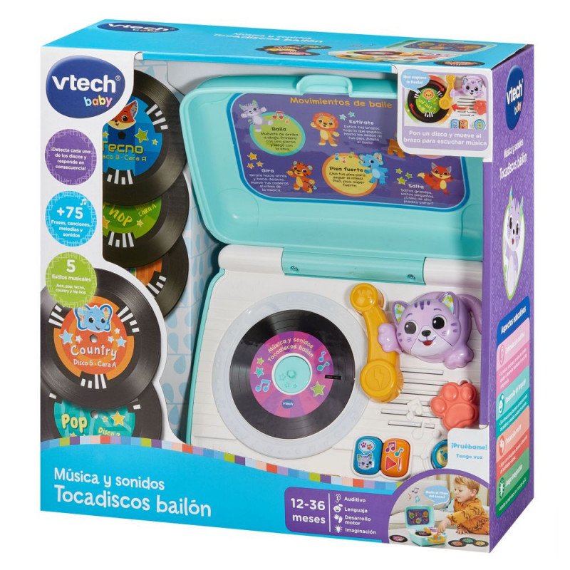 Vtech - Tocadiscos Bailón Música y Sonidos