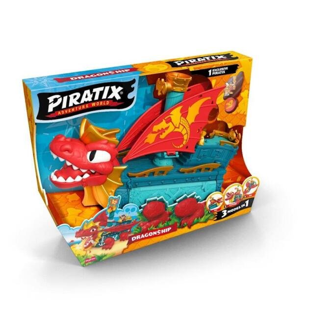 Piratix S Dragon Ship Transformable