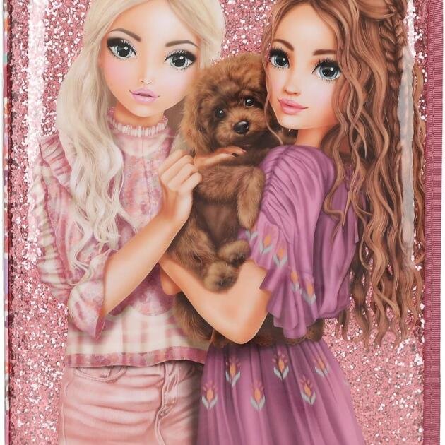 TOPMODEL ESTUCHE ROSA RELLENO FLORAL