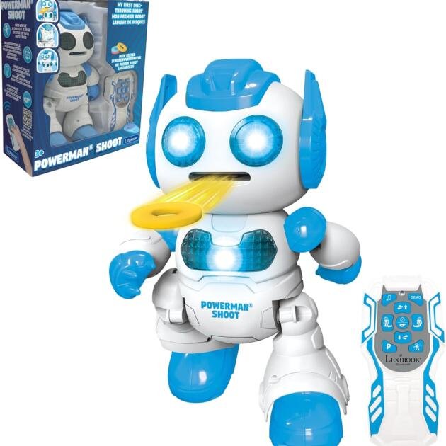 Powerman Shoot  - Mi primer robot lanzadiscos