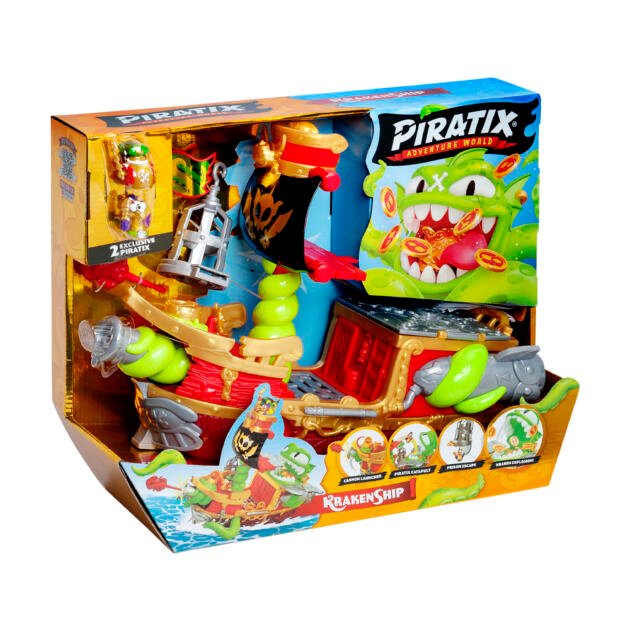 Piratix Kraken Ship Barco Pirata