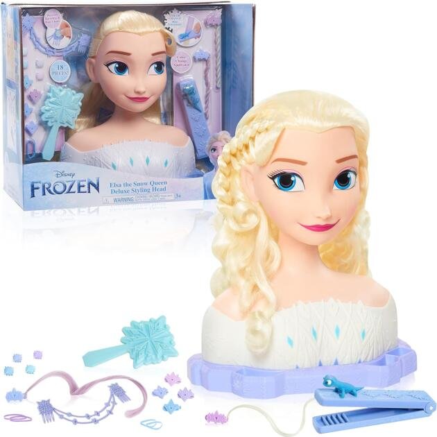 Cabeza Peinar Deluxe de Elsa