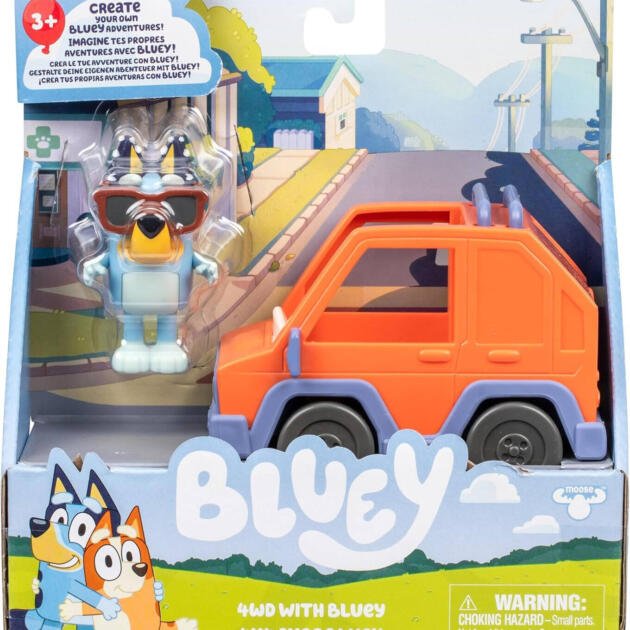 Bluey – 4x4 con Bluey