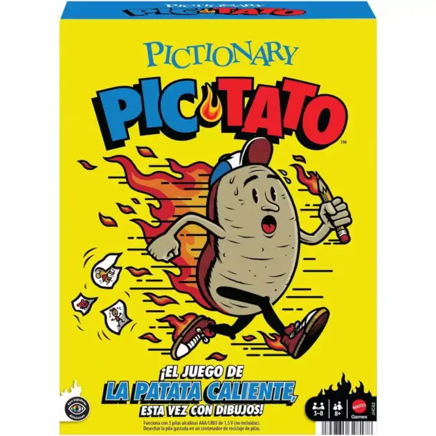 Pictionary PicTato – El juego de la patata caliente con dibujos
