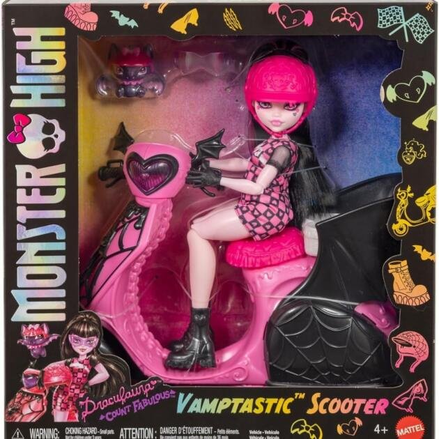 Monster High Draculaura Vamptastic Scooter