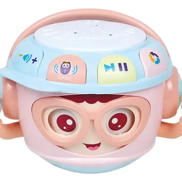 Tambor Proyector Interactivo Luces y Sonidos