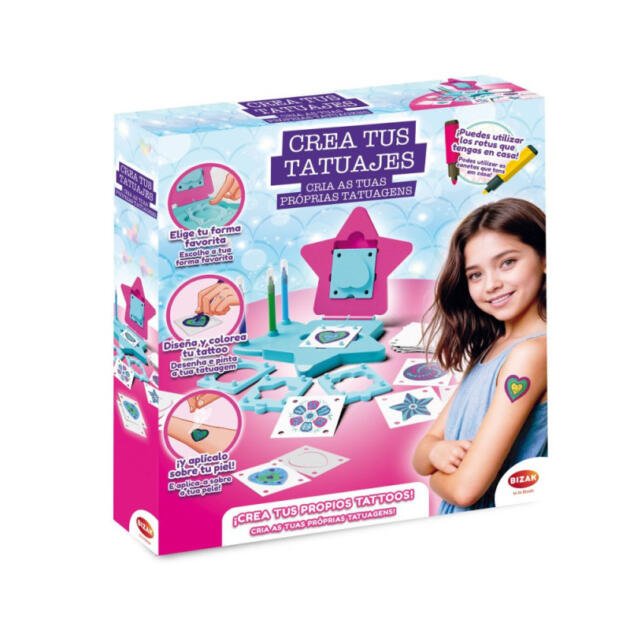 Crea tus tatuajes Bizak