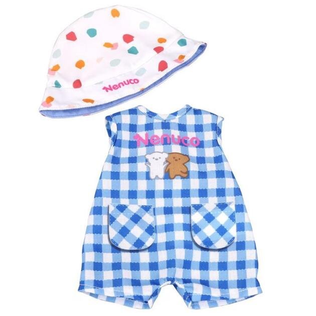 Ropa Nenuco 35 cm Azul cuadros