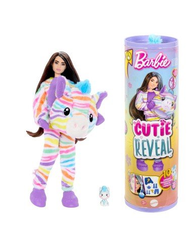Barbie Cutie Reveal Cebra Arcoíris