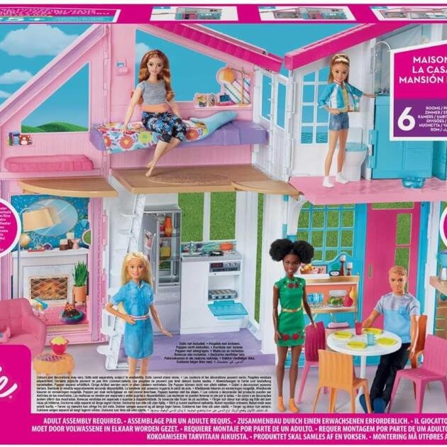 Barbie Casa de Malibú - Mansión de 2 pisos