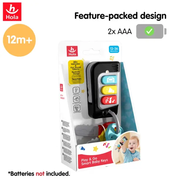 Play & Go Smart Baby Keys - Llaves Musicales Interactivas
