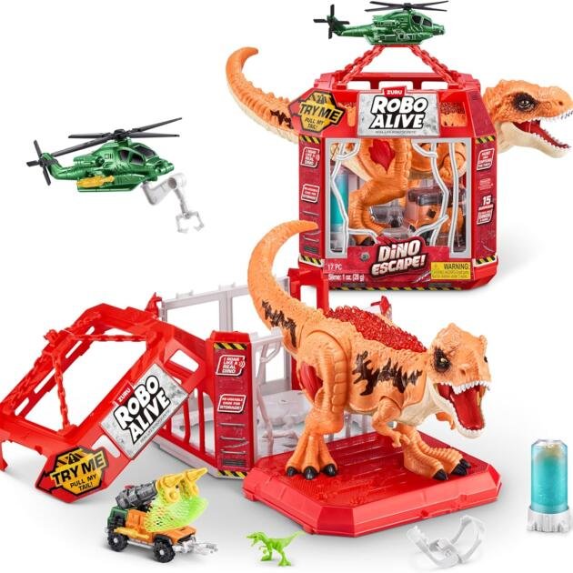 ZURU Robo Alive – Dino Escape con Jaula