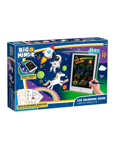 Libro de Dibujo LCD Big Minds