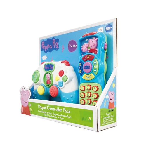 Pack de Mandos Controladores Interactivos Peppa Pig
