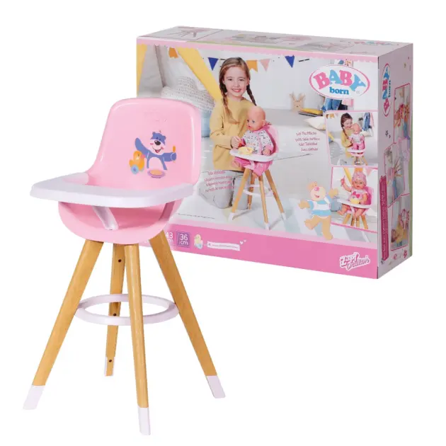 BABY Born – Trona Alta de Madera para Muñecos