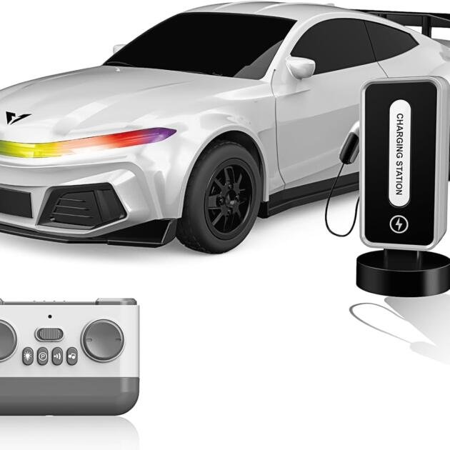 Coche RC Blanco - New Energy Automobile