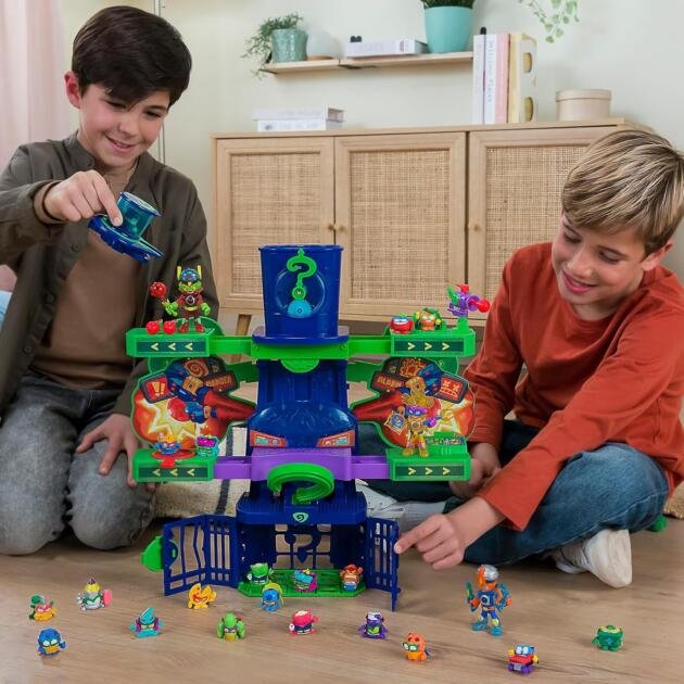 SuperThings Enigma Tower – Torre Enigma con Luces, Sonidos y Accesorios | Set de Juego SuperThings
