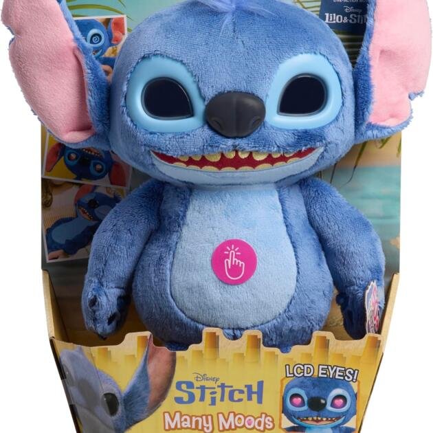 Stitch Many Moods – ¡El peluche más expresivo del universo Disney!