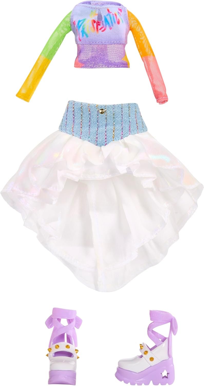 Rainbow High Jr. High – Amaya Raine Prismatic Band Doll con Teclado - Imagen 7