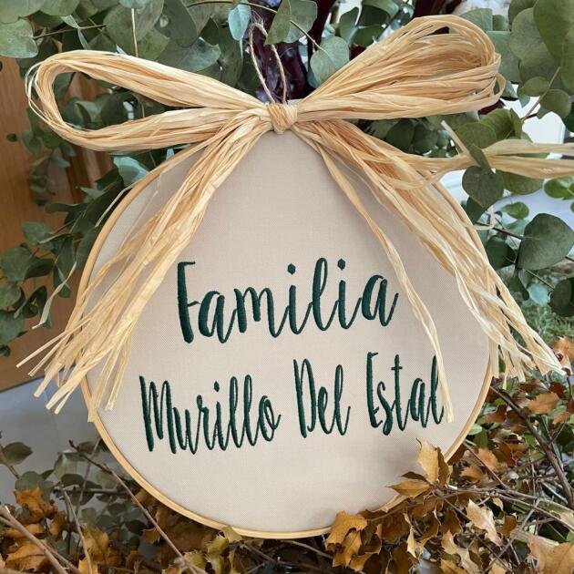 Bastidor de rafia 20,5 / 24  cm personalizado