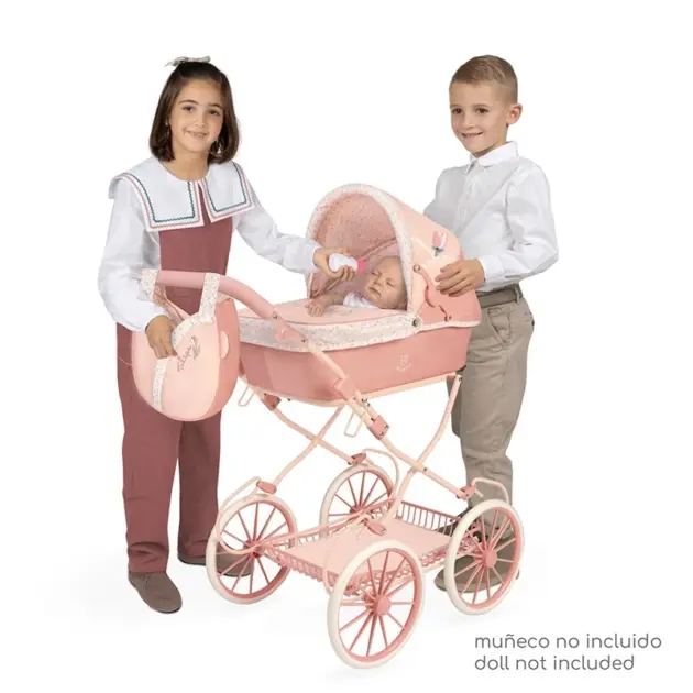 Carro de Muñecas Tulipe Plegable con Sombrilla 81074