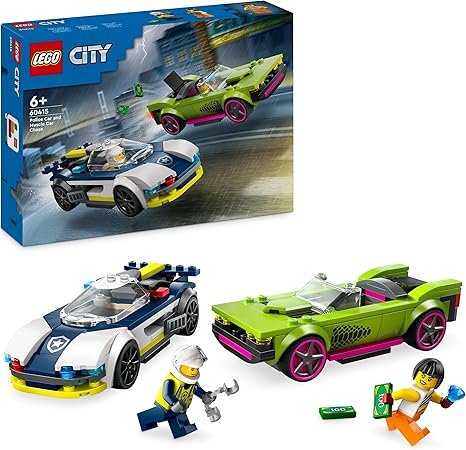 LEGO City Persecución Policial: Deportivo vs. Coche de Huida (60415)