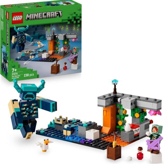 LEGO Minecraft 21274 – El Encuentro con el Warden
