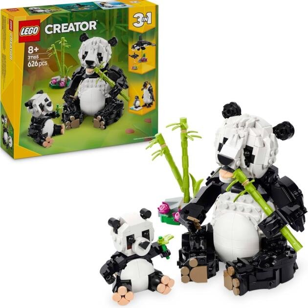 ¡Aventuras 3 en 1! Familia de Animales LEGO® Creator 31165