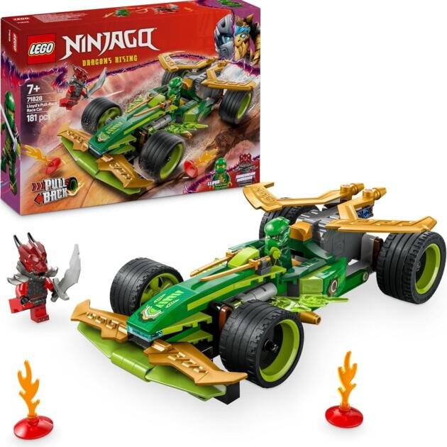 LEGO® NINJAGO® 71828: Coche de Carreras Pull-Back de Lloyd