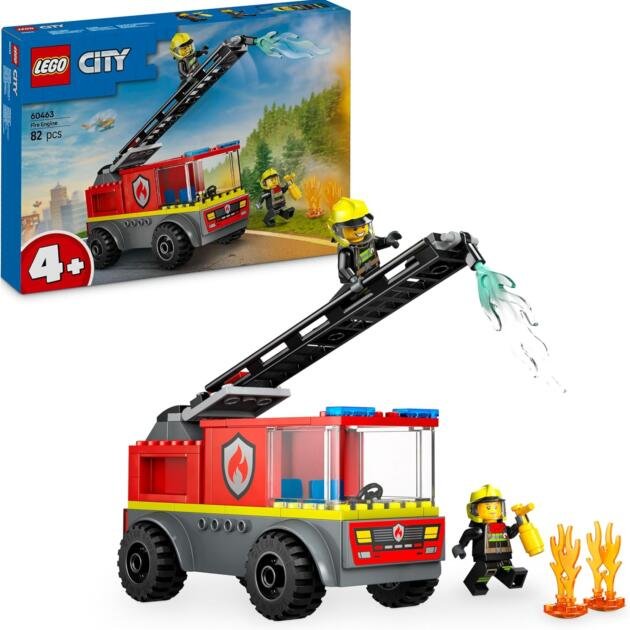 LEGO City Camión de Bomberos con Escalera 60463