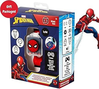 Reloj Educativo Infantil de Spiderman