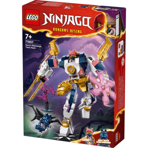 LEGO Ninjago – Mecha Tecnológico Elemental de Sora (71807)