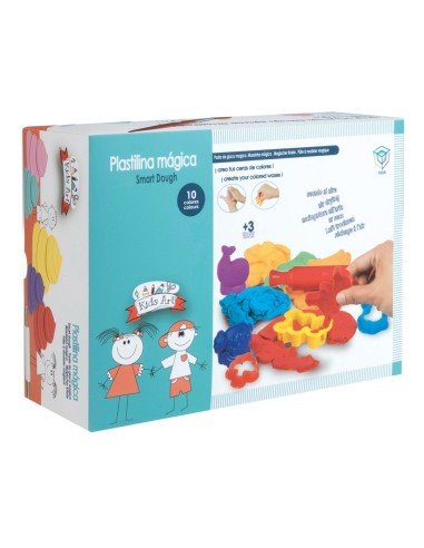 Plastilina Mágica Smart Dough Kids Art – Set Creativo 10 Colores