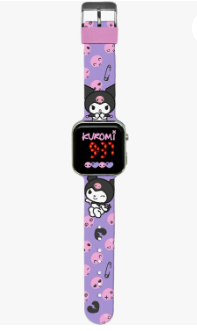 Reloj LED Kuromi Infantil - Imagen 2