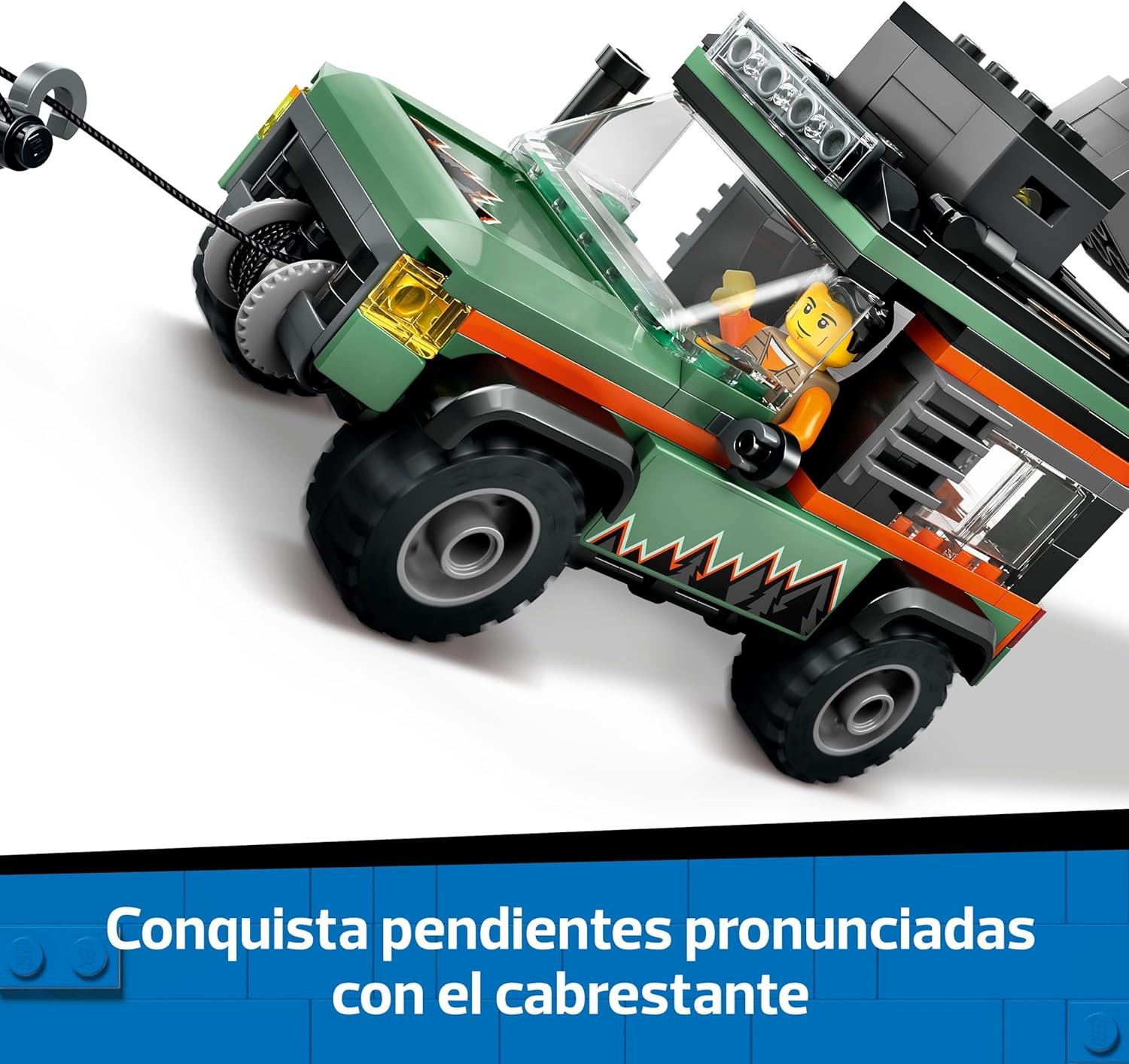 LEGO City Todoterreno 4x4 de Montaña (60447) – Aventura Off-Road sin límites - Imagen 3