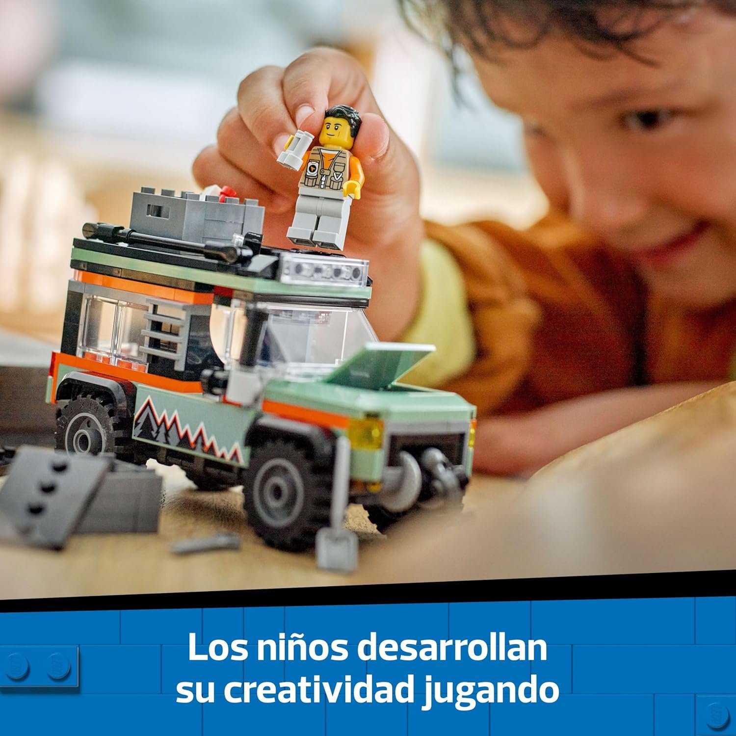 LEGO City Todoterreno 4x4 de Montaña (60447) – Aventura Off-Road sin límites - Imagen 4