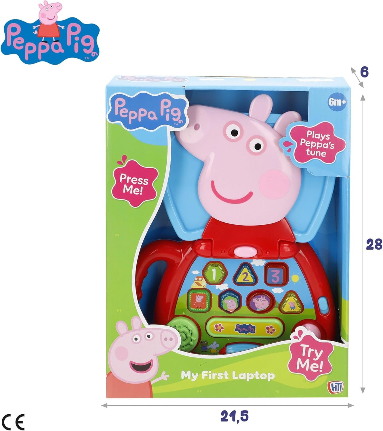VTech Mi Primer Laptop Peppa Pig - Imagen 5
