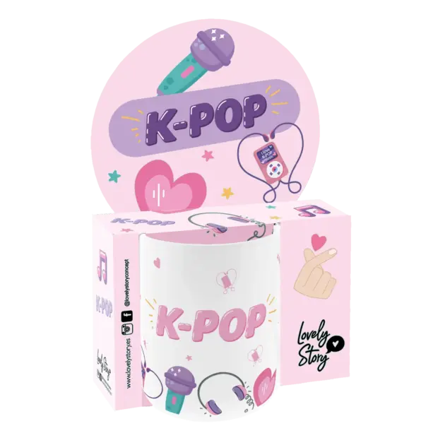 Taza K-Pop Lovely Story