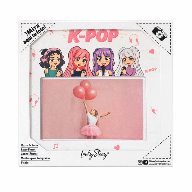 Marco de Fotos K-Pop Lovely Story