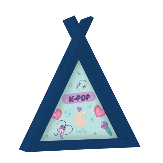 Hucha tipi K-Pop Lovely Story blue