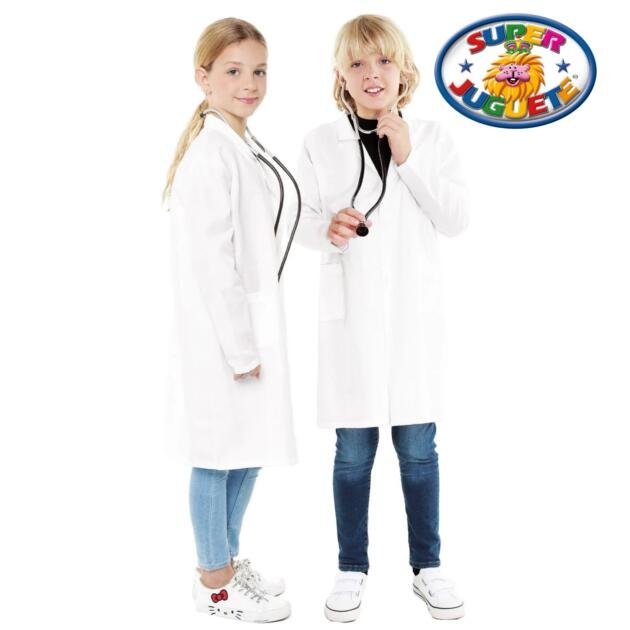 Bata Blanca de Médico o Científico Unisex