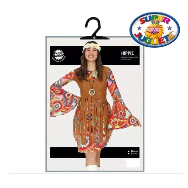 Disfraz Hippie Flower Power Años 70