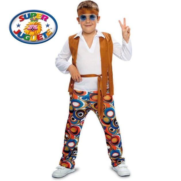 Disfraz Hippie Años 70 Infantil