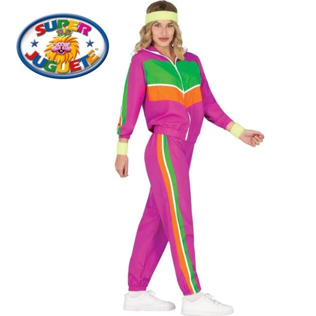 Disfraz Gimnasta Años 80 Adulto Unisex