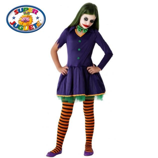 Disfraz Payasa Villana Infantil