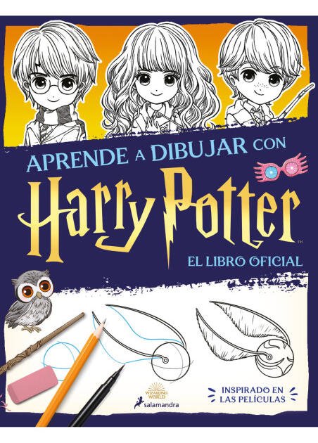 Aprende a dibujar con Harry Potter (libro oficial) (Harry Potter)