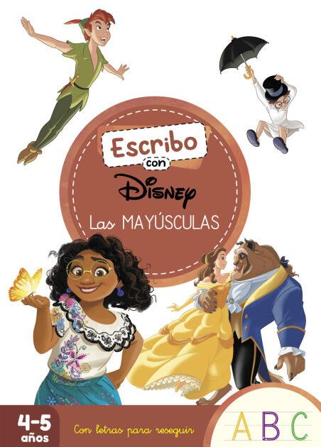 Escribo con Disney. Las mayúsculas (4-5 años) (Disney. Primeros aprendizajes)
